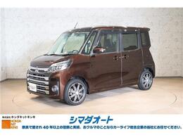 三菱 eKスペース 660 カスタム T eアシスト 衝突被害軽減システム 社外メモリーナビ