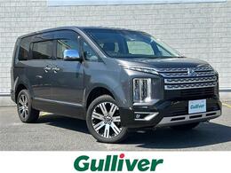 三菱 デリカD：5 2.2 P ディーゼルターボ 4WD 純正SDナビ HDMI フリップダウンモニター