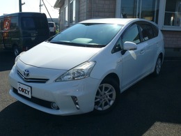 トヨタ プリウスα 1.8 G キーフリー　プッシュスタート　純正ナビTV