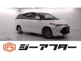 トヨタ エスティマハイブリッド 2.4 アエラス プレミアムG 4WD 純正9インチナビ　フリップダウンモニター