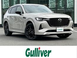 マツダ CX-60 3.3 XDハイブリッド プレミアム スポーツ ディーゼルターボ 4WD サンルーフ BOSE 純正ナビ 全方位モニター