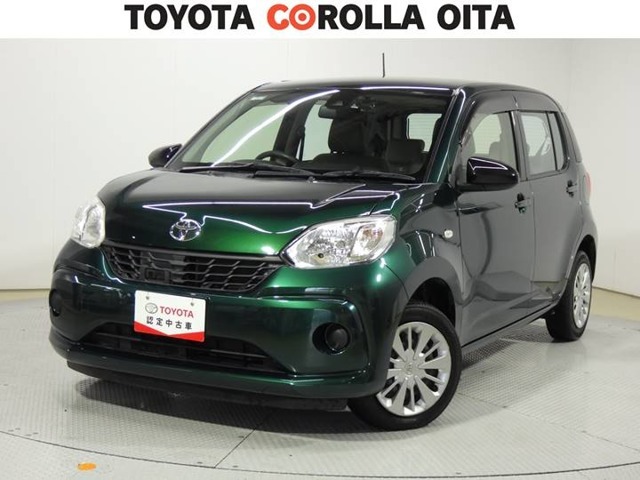 落ち着いたグリーンカラーのパッソ