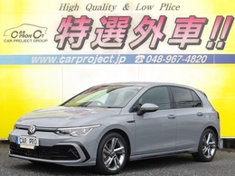 フォルクスワーゲン ゴルフ eTSI Rライン ムーンストーングレー　1オーナー　HUD　ナ