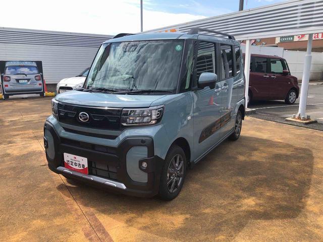 タント　ファンクロス　レイクブルー　4WD　すぐ乗れます！！
