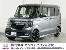 ホンダ N-BOX カスタム 660 G EX ターボ ホンダセンシング 1オ-ナ-ナビRカメETC両電扉CDクルコン