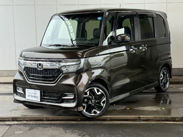 令和1年式、人気のN-BOXカスタム G・EXターボホンダセンシングが入荷致しました！　お探しの方は049-256-8688までお問合せお待ちしております！
