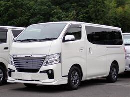 日産 NV350キャラバンワゴン 2.5 ライダー GX ロングボディ 低床 アラウンドビューモニター 10人乗り