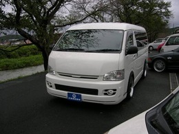 トヨタ ハイエース 2.7 GL ロング ミドルルーフ キャンピング仕様ナビTVベッドダウンサス