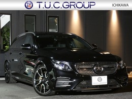 メルセデスAMG Eクラスワゴン E53 4マチックプラス (ISG搭載モデル) 4WD EXC-P 中期 黒革 ベンチレ-タ- SR 2年保証