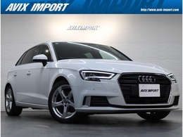 アウディ A3スポーツバック 30 TFSI スポーツ ラグジュアリーPKG 黒革 シートヒーター 純
