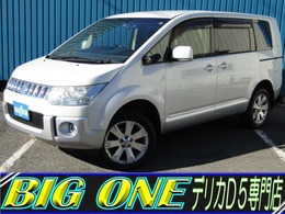 三菱 デリカD：5 2.4 G パワーパッケージ 4WD 7型メモリナビ両パワスラBカメラETC