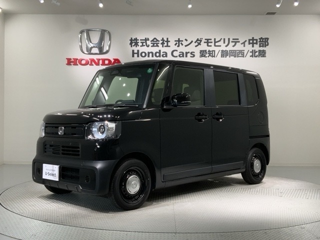 全国納車可 第三者機関証明書付 Honda SENSING 新車保証 試乗禁煙車 ナビVXM-245ZFEi フルセグRカメラ BTオ-ディオ 両側電動ドア装備のN-BOXジョイ ベースグレード入庫！