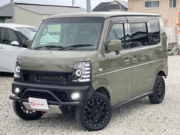 スズキ エブリイワゴン 660 PZターボ 4WD プラスライン社製　カスタム　リフトアップ