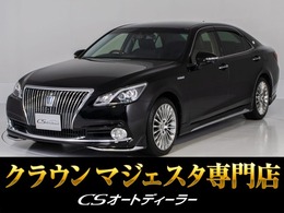 トヨタ クラウンマジェスタ 3.5 Fバージョン 後期型/黒本革/OP18AW/フルエアロ/衝突軽減
