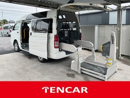 トヨタ ハイエースバン 2.0 DX ロング ハイルーフ 福祉車両 車いす移動車 ウェルキャブ