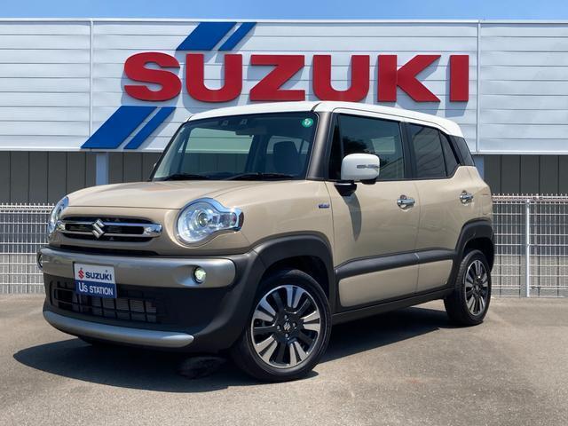 ハスラーの兄貴分♪クロスビー♪SUVが楽しい♪ 弊社車両は全車輌保証付き！ご納車の前に点検整備をしてからお渡し致します！