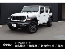 ジープ ラングラー アンリミテッド スポーツ 4WD 弊社社用車　新車保証継承