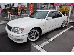 トヨタ セルシオ 4.0 A仕様 eRバージョン装着車 BBS18アルミ 車高調 外品マフラー