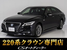 トヨタ クラウン ハイブリッド 3.5 G エグゼクティブ 禁煙/黒本革/360度カメラ/Dインナーミラー