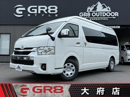 トヨタ ハイエース 2.7 グランドキャビン 4列10人乗り パワースライドドア LEDヘッド
