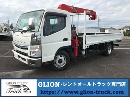 三菱ふそう キャンター 3.45t積・4段クレーン・ロング・ワイド ・ラジコン　3.45t積　4段クレーン