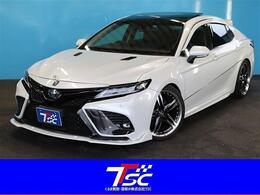トヨタ カムリ 2.5 WS レザーパッケージ サンルーフ1オーナーBSM追従クルーズ