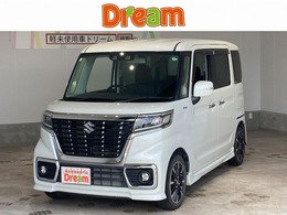 スズキ スペーシア 660 カスタム ハイブリッド XS 禁煙車 衝突軽減 両側電動 レークル ETC