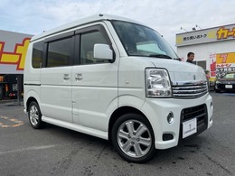 スズキ エブリイワゴン 660 PZターボスペシャル ハイルーフ 4WD 両側PWスラ　ドラレコ　ETC　ナビ