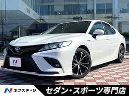トヨタ カムリ 2.5 WS レザーパッケージ TRDフロントエアロ TOM‘Sマフラー　黒革