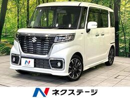 スズキ スペーシア 660 カスタム ハイブリッド XS SDナビ　Bluetooth　両側電動スライドドア