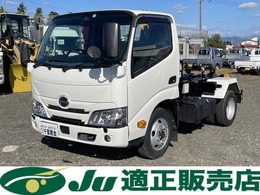 日野自動車 デュトロ 極東フックロール コンテナ専用車 4WD 最大積載量2000kg USBオーディオ