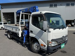 日野自動車 デュトロ 4.0 フルジャストロー ディーゼルターボ 3段クレーン/ディーゼルターボ/ETC付き/2t