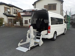 トヨタ ハイエースバン 2.7 ウェルキャブ Bタイプ スーパーロング 4WD　電動スライド　Bカメラ　ドラレコ
