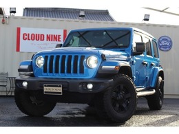ジープ ラングラー アンリミテッド サハラ スカイワンタッチパワートップ 4WD 1オーナーD車D記録簿付きKMC17AWATタイヤ