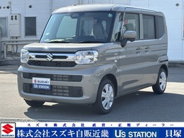 スズキ スペーシア 660 ハイブリッド G デモカーUP/前後センサー/フットブレーキ