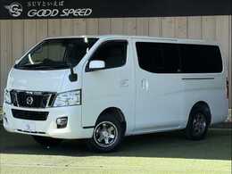 日産 NV350キャラバン 2.5 プレミアムGX ロングボディ ディーゼルターボ 4WD 4WD/ナビ/マッドクロス15インチアルミ/バッ