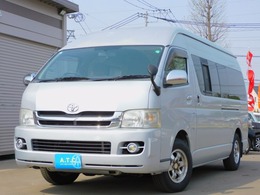 トヨタ ハイエースバン 2.7 DX ワイド スーパーロング ハイルーフ 4WD キャンピング/FF/2段ベット/レザーシート