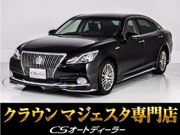 トヨタ クラウンマジェスタ 3.5 Fバージョン 後期型/禁煙車/黒本革/フルエアロ/OP18AW