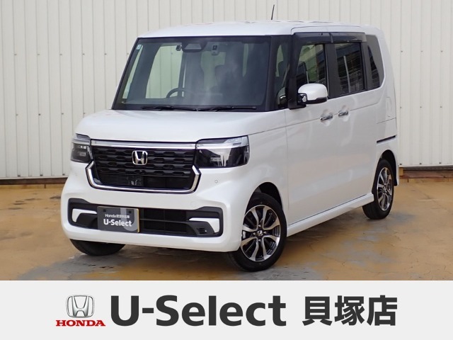 R7年式ホンダセンシング付きN-BOXカスタム入荷しました！元当社デモカー！■純正ナビ■Rカメラ■ETC■LED■PSD■ドラレコ