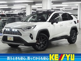 トヨタ RAV4 2.5 ハイブリッド G E-Four 4WD パノラマムーンルーフ　デジタルミラー