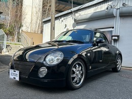 ダイハツ コペン 660 アクティブトップ ローダウン・マフラー・追加メーター・ナビ