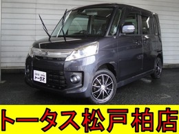 スズキ スペーシア 660 カスタム GS レーダーブレーキサポート装着車 禁煙　ナビTV　DVD再生　AUX　軽減ブレーキ