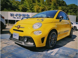 アバルト 595 コンペティツィオーネ SDナビ　バックカメラ　ハーフレザーシート