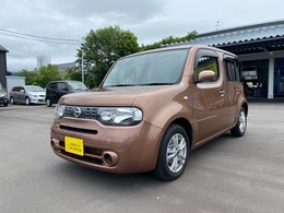 日産 キューブ 1.5 15X FOUR Mセレクション 4WD 横滑り防止装置 ブルートゥース機能 禁煙車