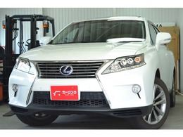 レクサス RXハイブリッド 450h バージョンL 4WD サンルーフ　本革シート　純正HDDナビ