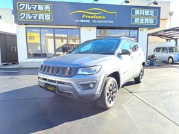 ジープ コンパス トレイルホーク 4WD 純正ナビフルセグバックモニター禁煙車