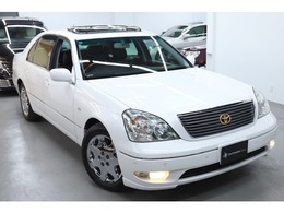 トヨタ セルシオ 4.3 B仕様 eRバージョン 1オナ/マクレビ/SR/冷暖黒革/メッキアルミ