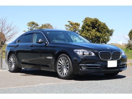 BMW 7シリーズ 750i 黒革　SR　ACC　450ps　ディーラー記録簿