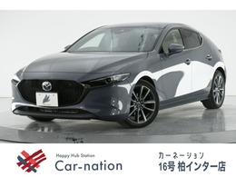 マツダ MAZDA3ファストバック 2.0 20S バーガンディ セレクション 1オーナー レッド革 360度ビュー 衝突軽減