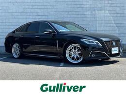 トヨタ クラウン ハイブリッド 2.5 RS リミテッド 車高調 AMG20インチアルミ BSM AC100V 純正